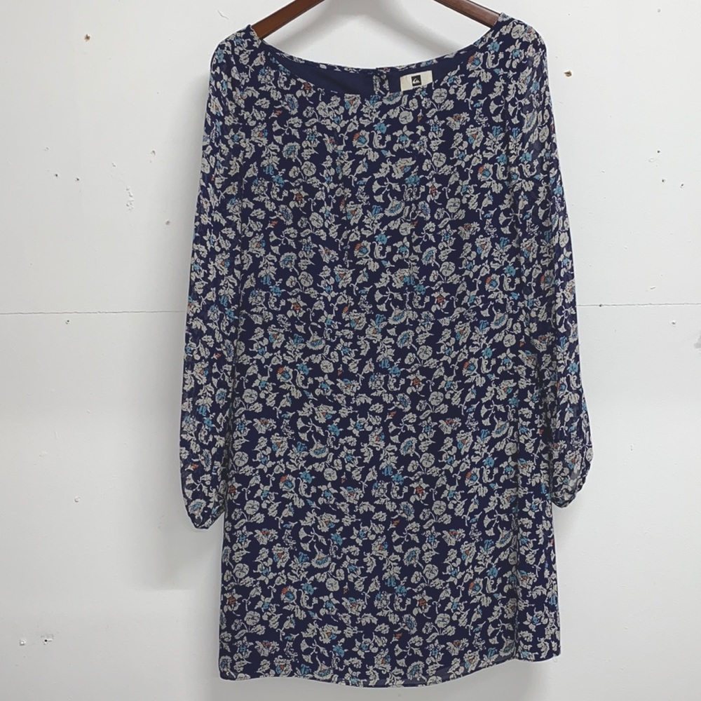 Quicksilver Floral Dress Size Medium